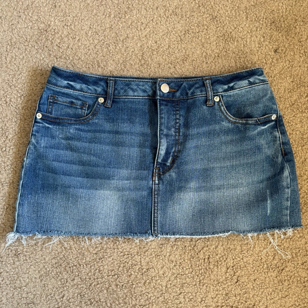 Denim Miniskirt
